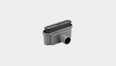 1411 Utloppshus Ø50 sida med vattenlås (H 86 mm)