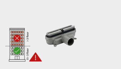 Outlet unit Ø 50 mm
