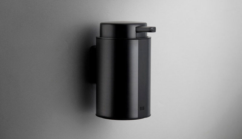 Reframe, tvålpump vägghängd, svart